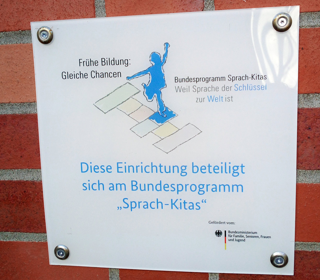 tuerschild sprachkita